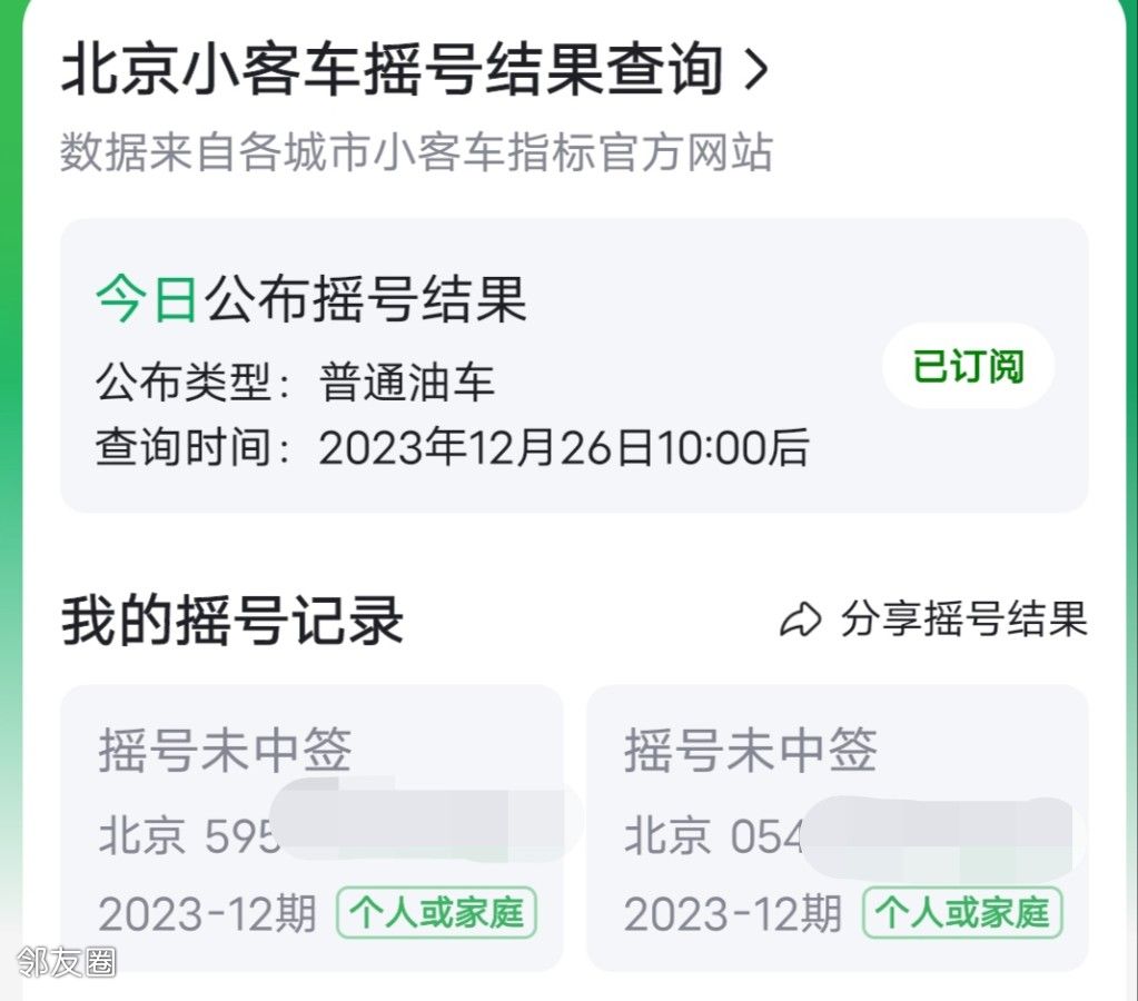 北京汽车摇号路漫漫