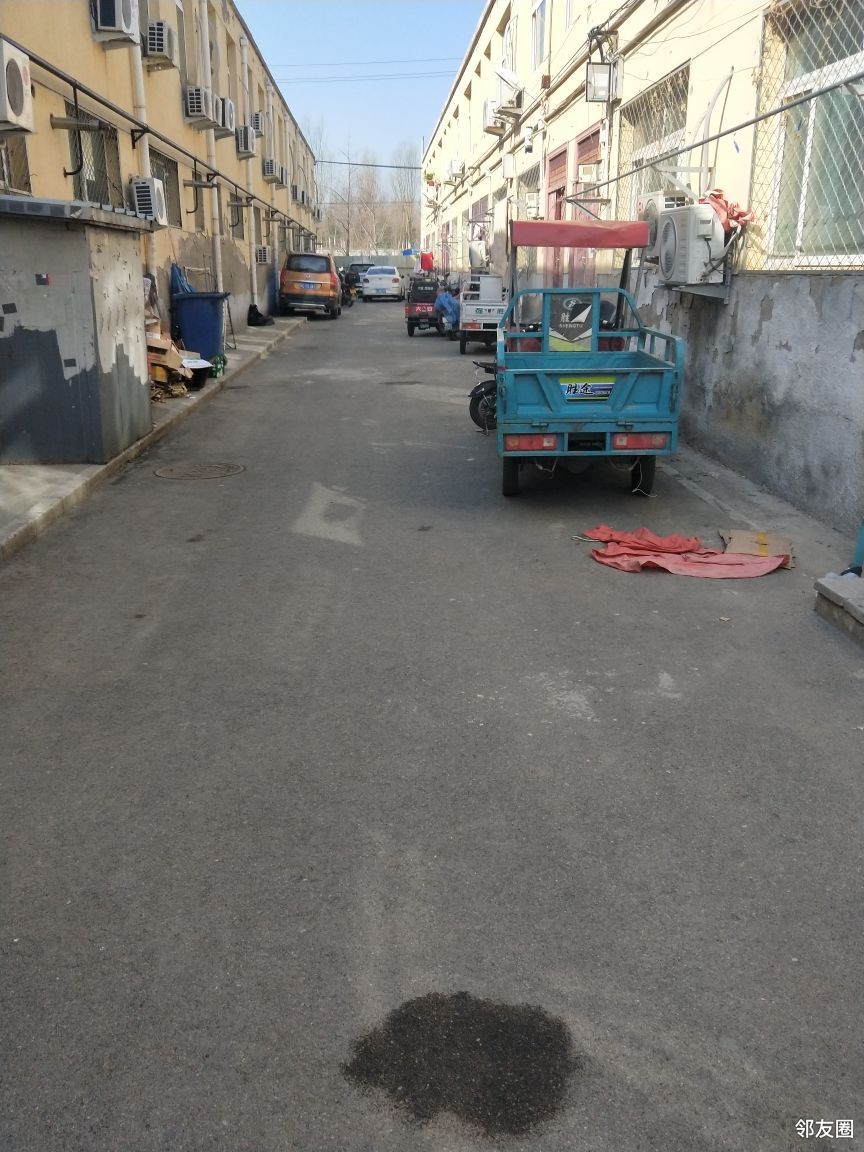 善各庄周转房小区内乱停车