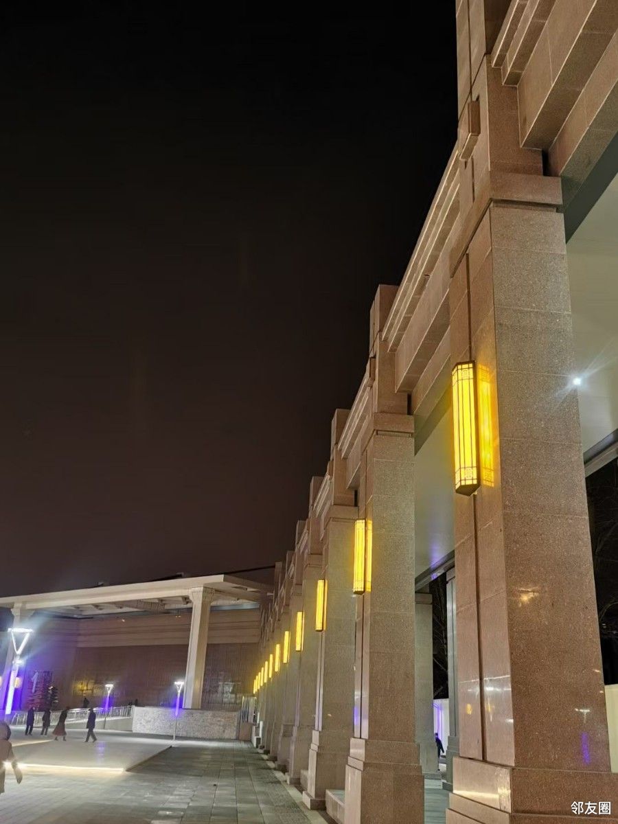 夜拍望京文化广场