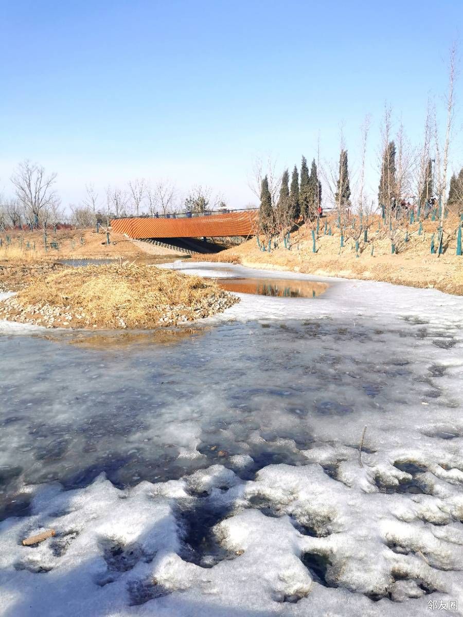 温榆河公园冰雪季2022图片