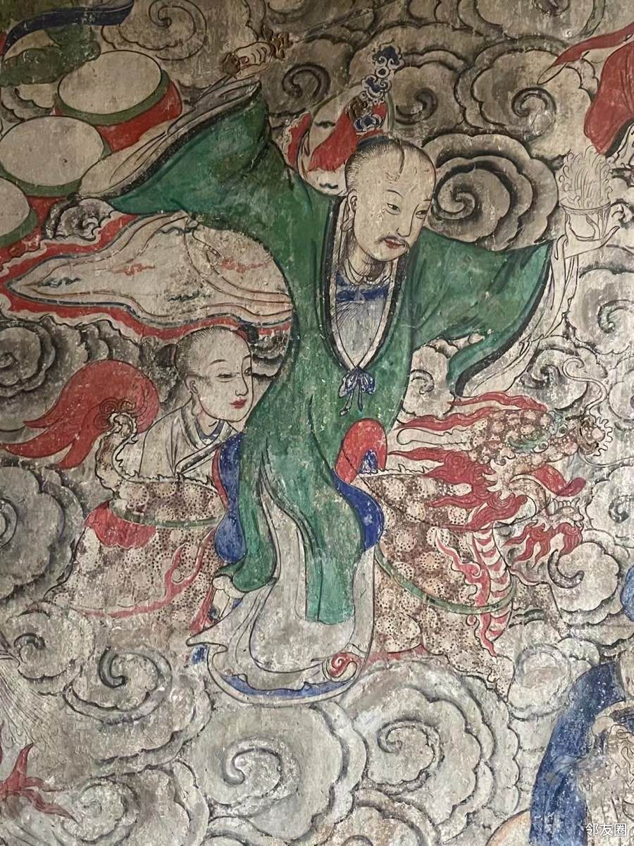 延庆寺庙壁画观摩团第四站延庆张山营镇西五里营村龙王庙