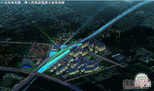 亮马河北路何时开建这片区域会拆迁吗小编实地探访发现