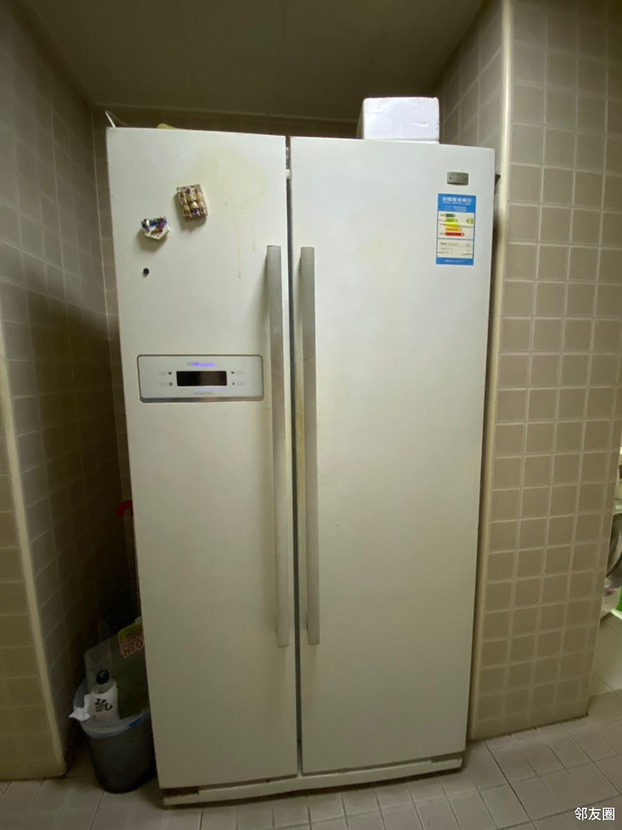 美的对开门冰箱300元自提望京soho正常使用