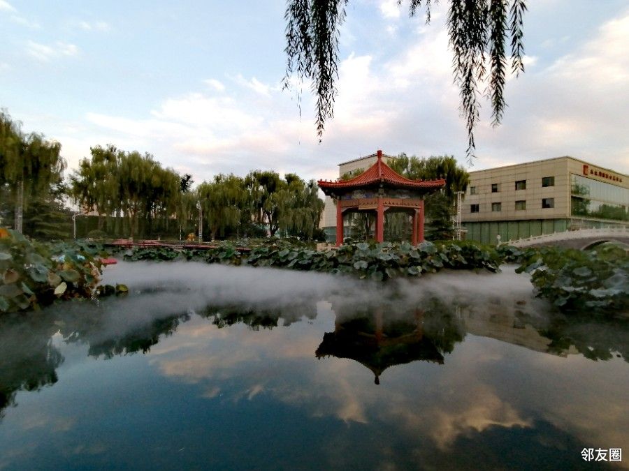 秋日乐游游美如仙境的福海公园