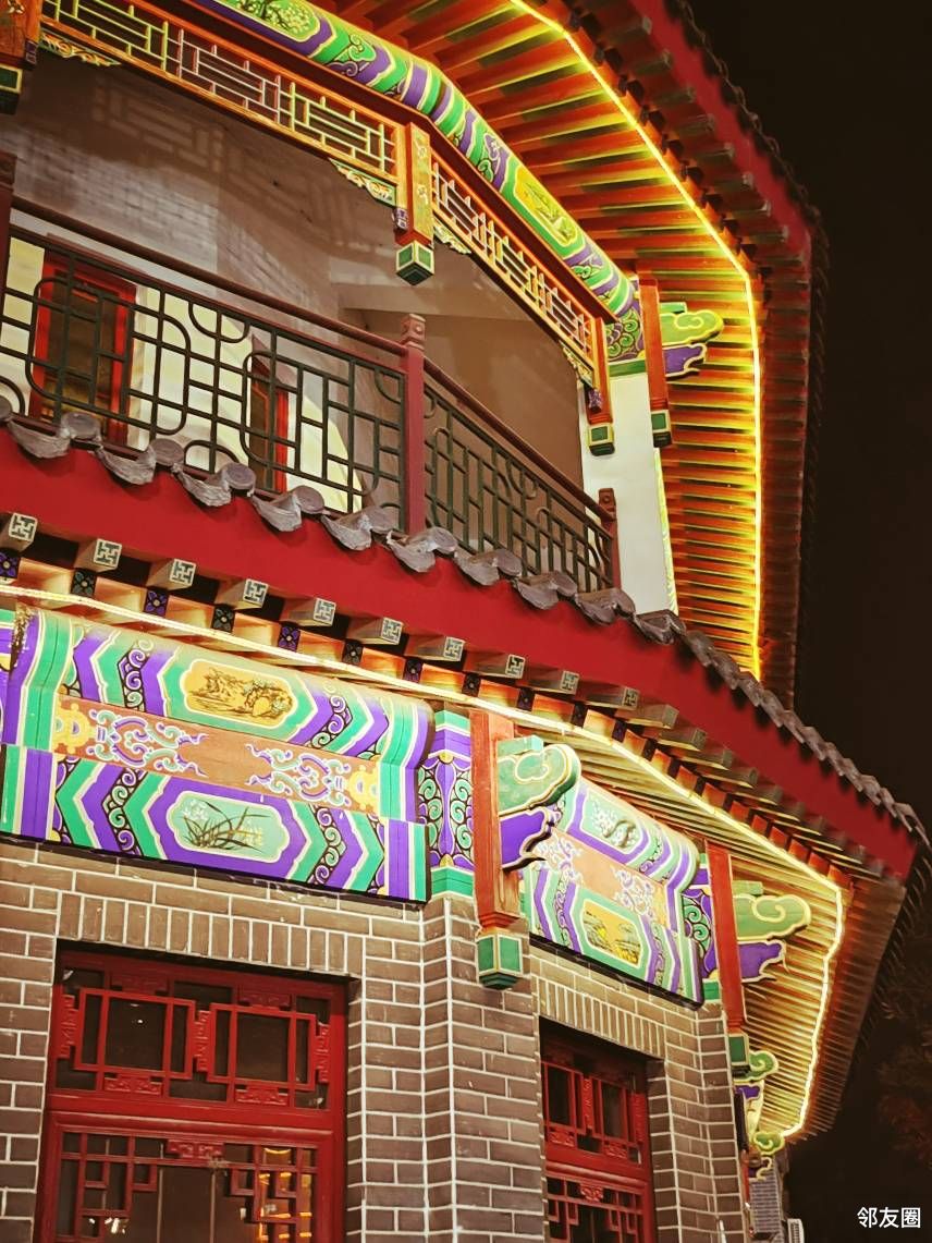 夜景拍摄于风萧萧兮易水寒壮士一去兮不复还燕都古城