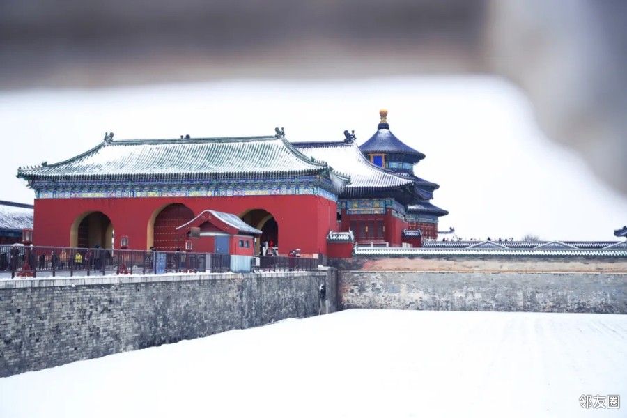 轉欣賞天壇人拍的天壇公園雪景