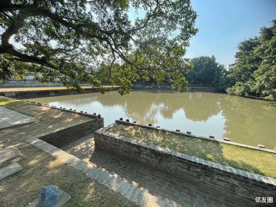 林则徐虎门销烟池旧址打卡