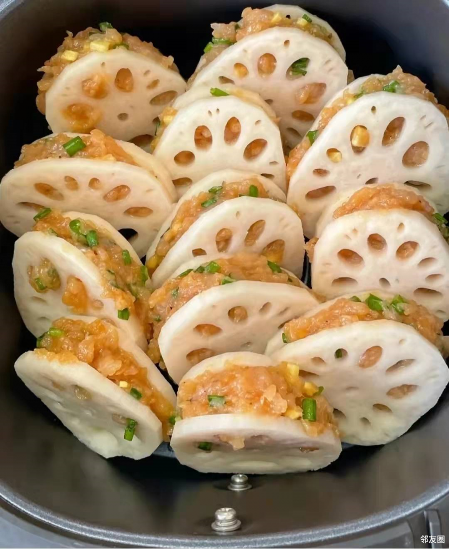 问下大家空气炸锅能炸藕合吗