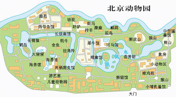 北京海洋馆 平面图图片